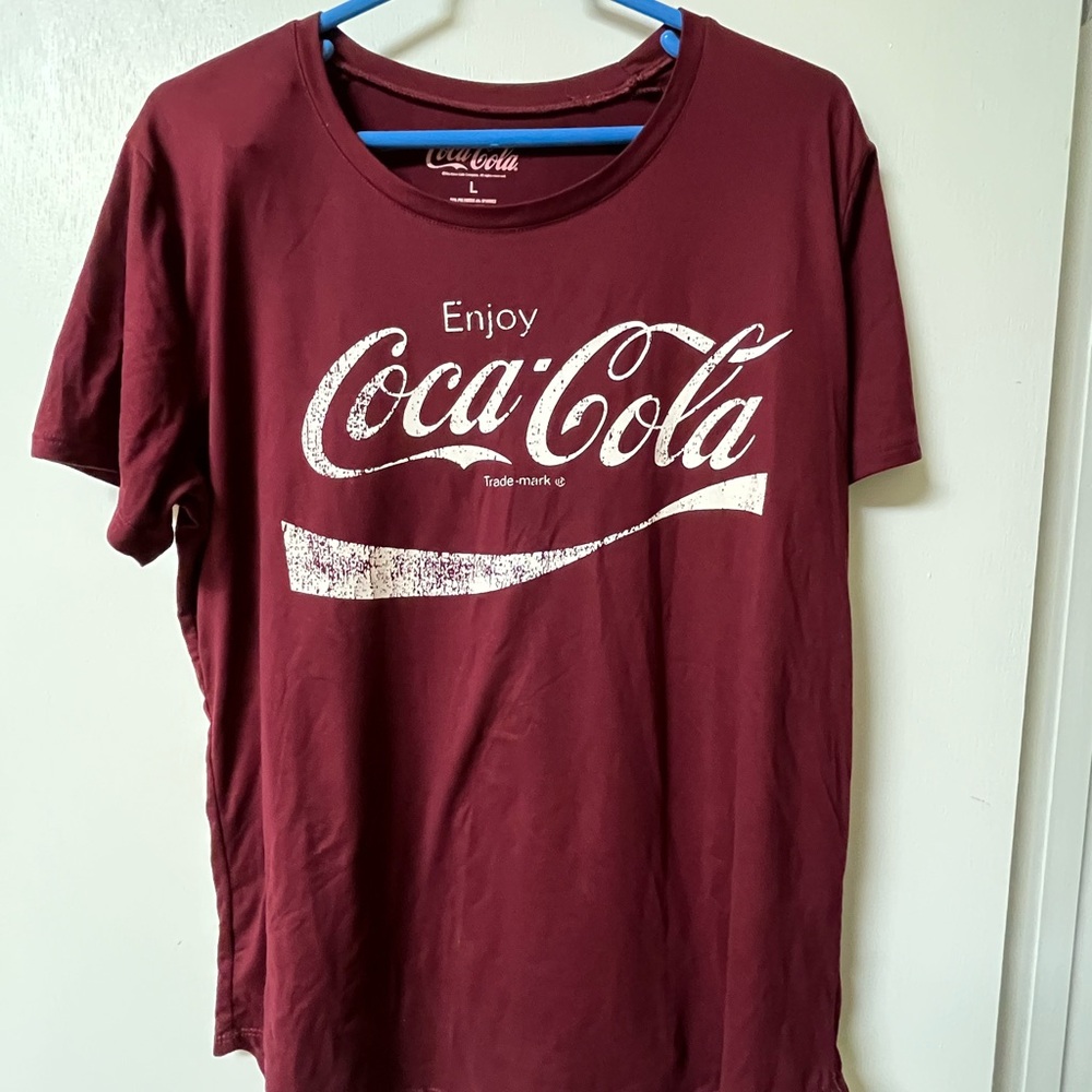 Coca-Cola Burgundy Graphic Tee